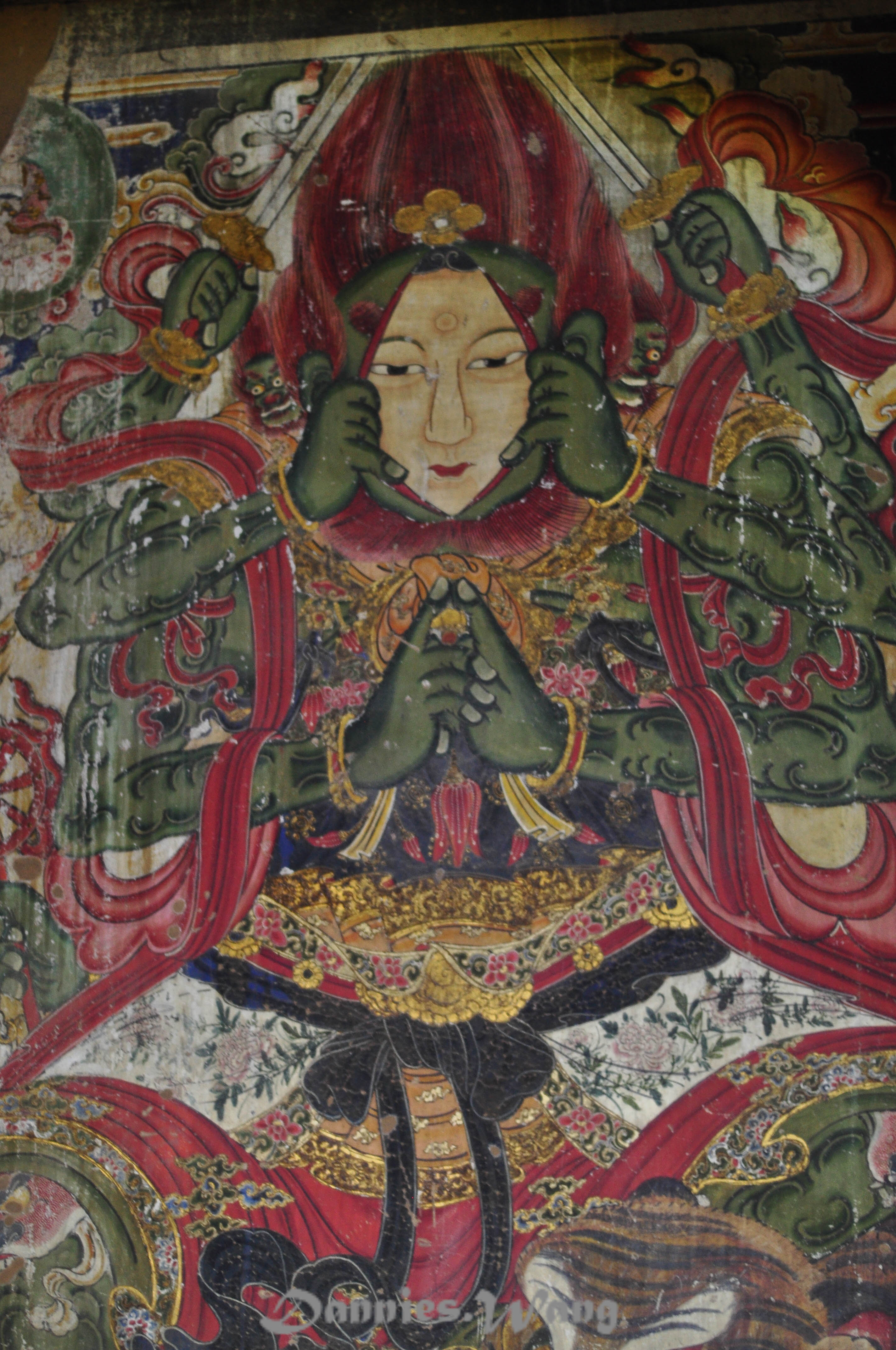 大威德不动尊明王全身