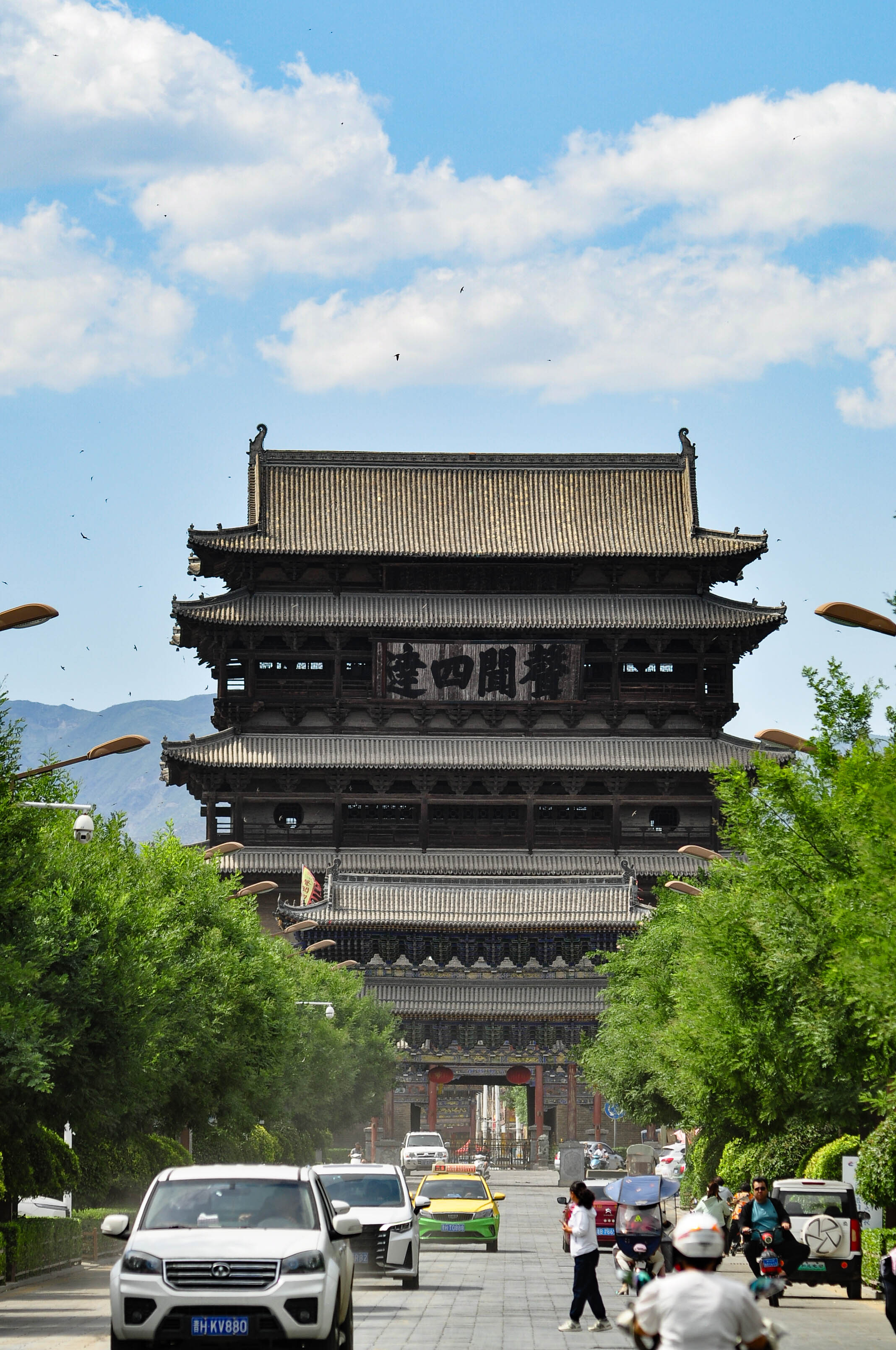 边靖楼远景